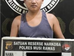 Dipimpin Langsung Kasat Resnarkoba Polres Musi Rawas Ringkus Warga Muba, Sita Sabu 6.72 Gram