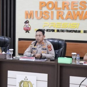 Antisifasi Cuaca Ekstrem, Polres Musi Rawas Bersama Pemda Gelar Rapat Koordinasi Lintas Sektoral Kesiapsiagaan Penanggulangan Bencana Alam