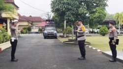 Kapolres AKBP Agung Adhitya Prananta, SH, SIK, MH, Memimpin Langsung Apel Gelar Pasukan Operasi Zebra Musi Tahun 2025