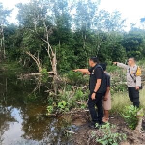 Antisipasi Serangan Buaya, Polsek Megang Sakti Polres Musi Rawas Imbau Warga Hindari Aktivitas di Sungai