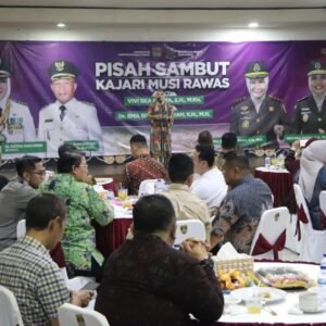 Kapolres Musi Rawas Hadiri Acara Pisah Sambut Kepala Kejaksaan Negeri Musi Rawas