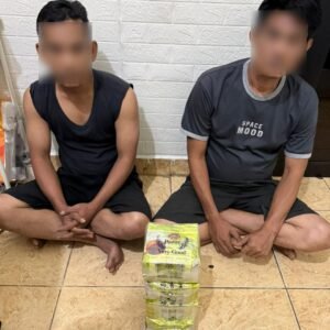 Satresnarkoba Polres Ogan Ilir Berhasil Menggagalkan Penyelundup Sabu 4,2 kilogram