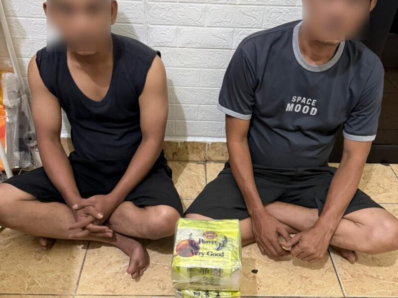 Satresnarkoba Polres Ogan Ilir Berhasil Menggagalkan Penyelundup Sabu 4,2 kilogram