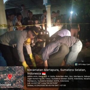 Tragedi Berdarah di Halaman Masjid Romadhon, Tim Gabungan Reskrim Polres OKU Timur Bekuk Pelaku